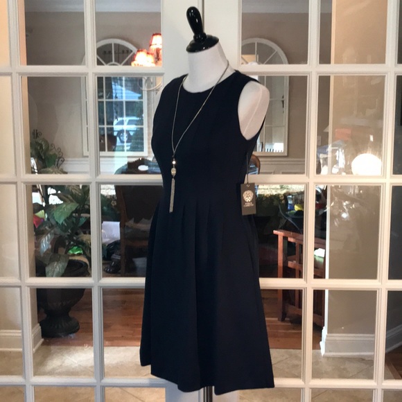 5🌟 Vince Camuto Navy Dress w POCKETS - Picture 3 of 8